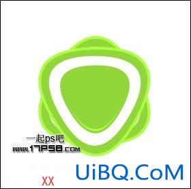 使用PS制作web2.0绿色Logo