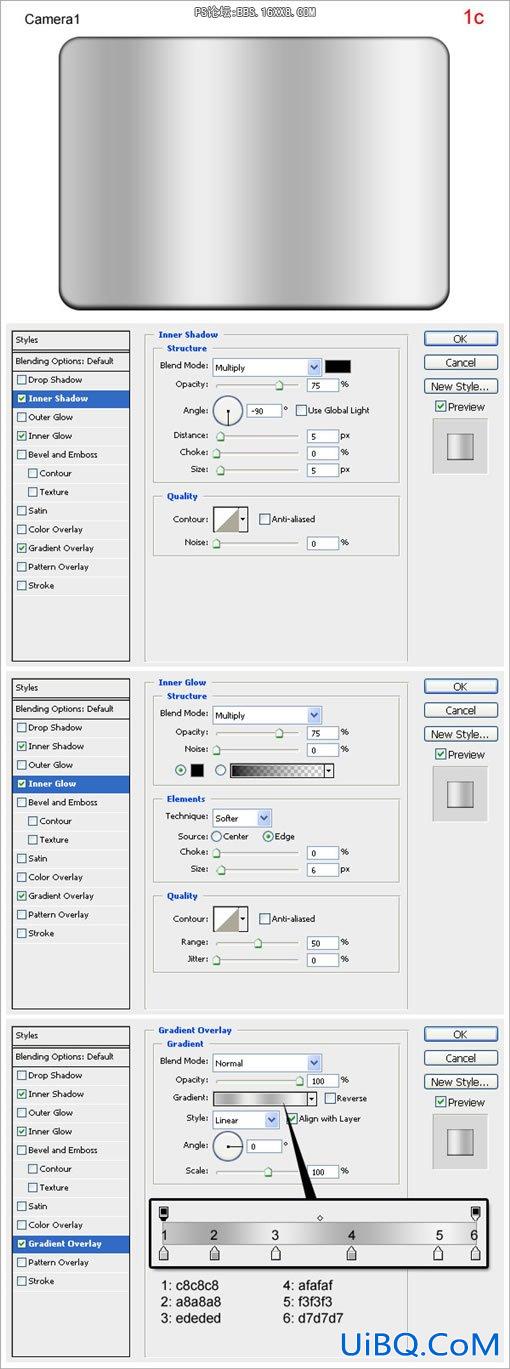 PS CS3鼠绘教程:数码相机