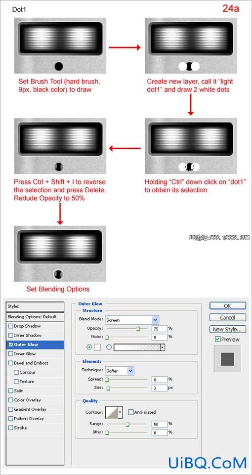 PS CS3鼠绘教程:数码相机