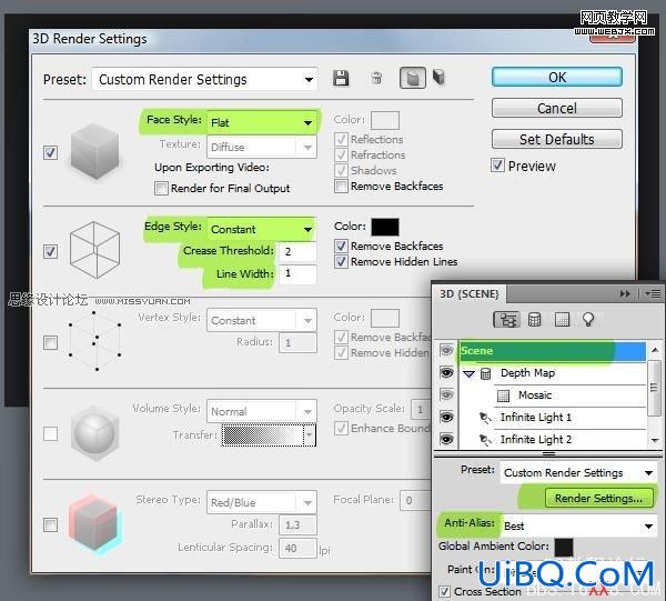 PS打造个性化的3D块状文字特效