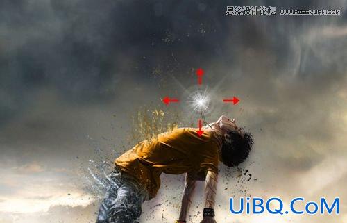 ps打造人体解体爆破瞬间特效