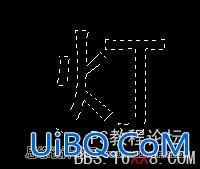 PS CS简单制作灯光下的黄金字