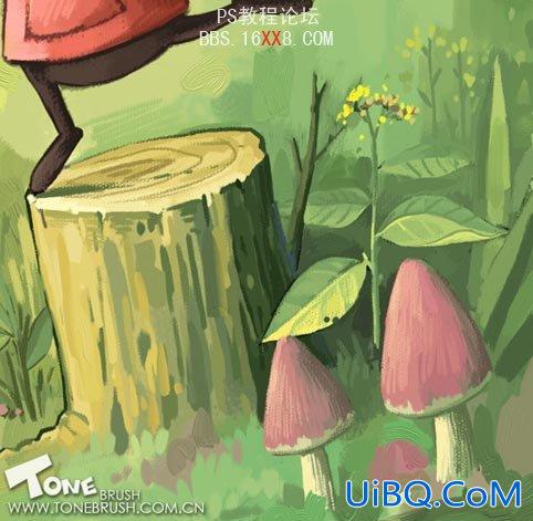 PS儿童插画教程:可爱的鼹鼠
