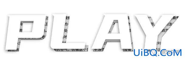 Photoshop立体字教程：学习制作托影效果的英文立体字。