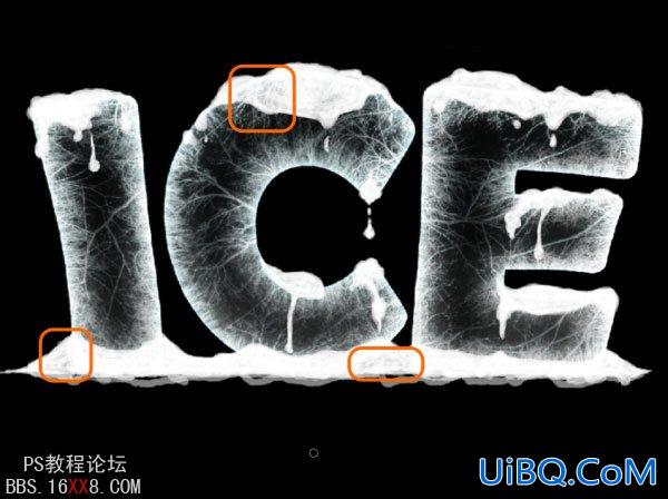 PS教程:设计超酷的冰雪字效果