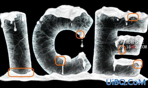 PS教程:设计超酷的冰雪字效果