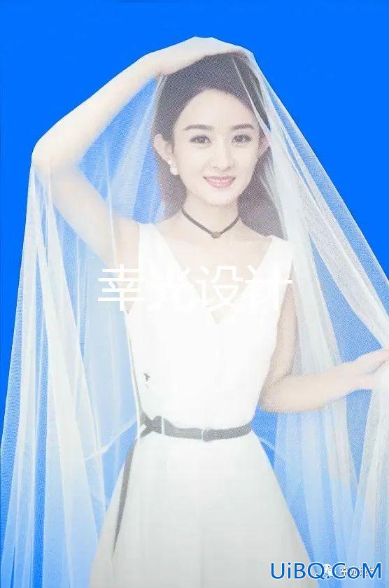 PS抠婚纱教程：学习抠透明婚纱照。