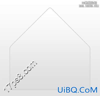 用ps制作银灰色邮件logo