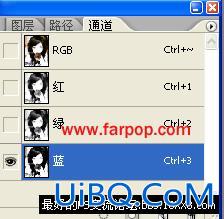非主流ps教程：非主流高调黑白效果