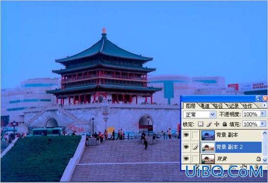 ps两种方法给灰暗外景照片换天空教程