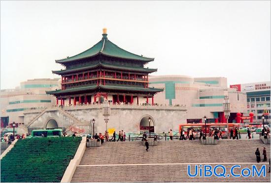 ps两种方法给灰暗外景照片换天空教程