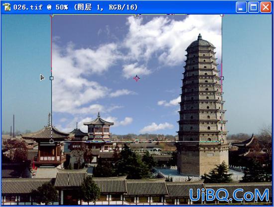 ps两种方法给灰暗外景照片换天空教程