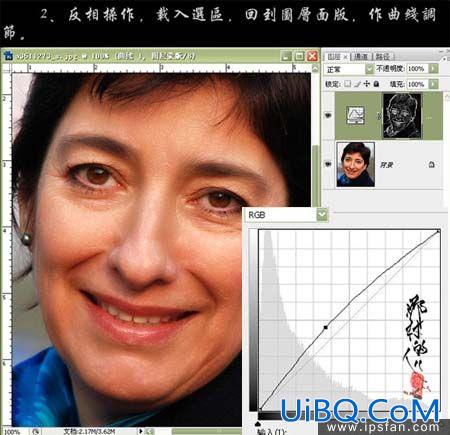 ps轻松磨皮美白教程