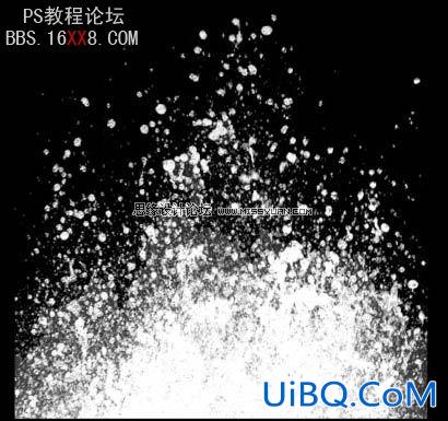 PS教程制作流畅的水流字效果