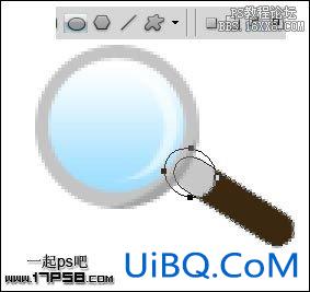 用ps制作简单的放大镜logo