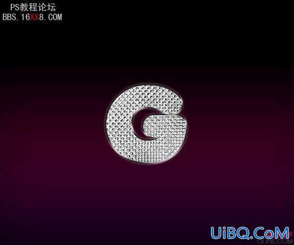 PS设计一个很棒的玻璃文字效果
