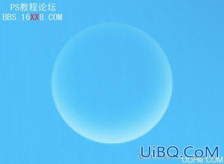 PS设计蓝色的水晶字特效教程