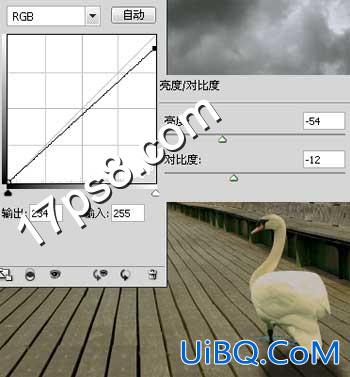 ps合成鹅先生图片