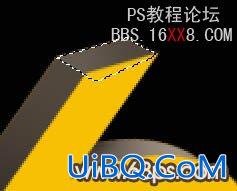 PS制作侧视效果的金属立体字