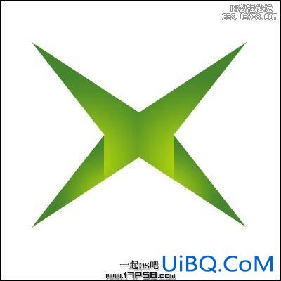 用ps制作Xbox360 Logo