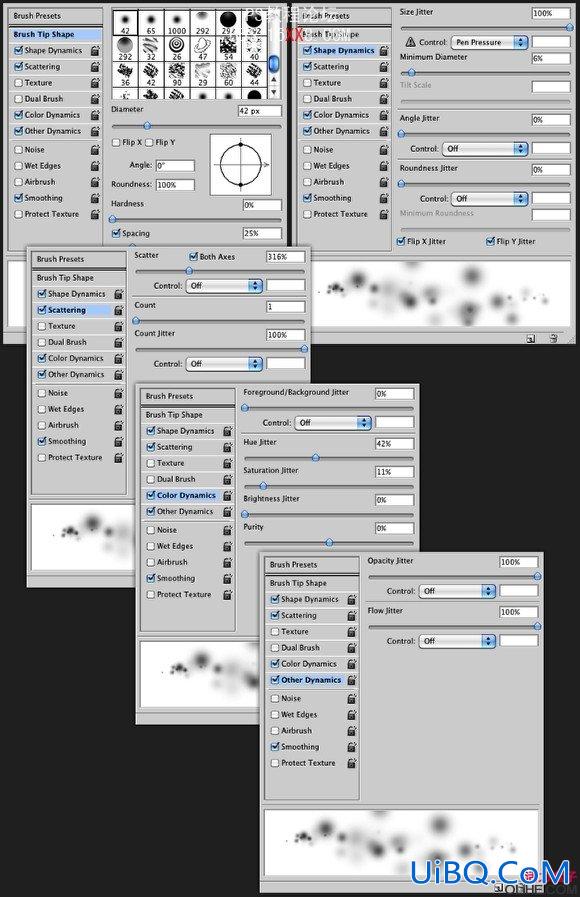 PS制作简单流行的可爱发光字体效果