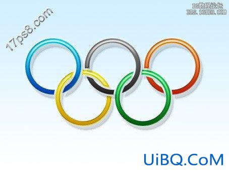 用ps制作奥林匹克Logo