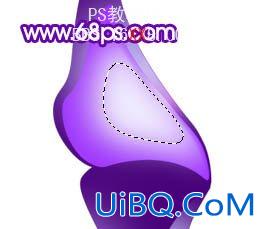 PS设计一只梦幻紫色水晶蝴蝶