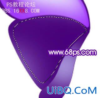 PS设计一只梦幻紫色水晶蝴蝶