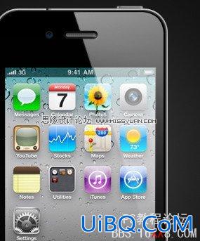 PS鼠绘教程：轻松绘制一台iPhone4