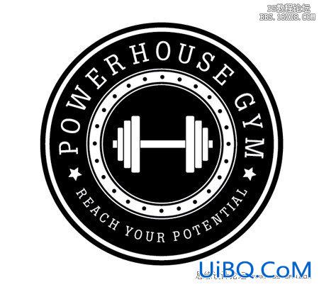 ps设计复古风格的LOGO教程
