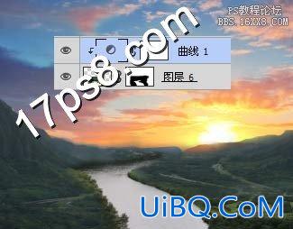 ps合成风车谷场景教程