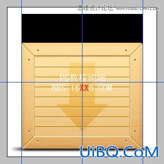 PS教程:设计一个漂亮的3D木箱