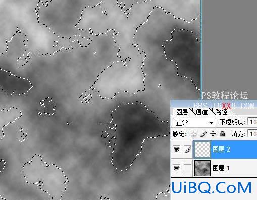 利用ps滤镜及图层样式制作漂亮的翡翠字