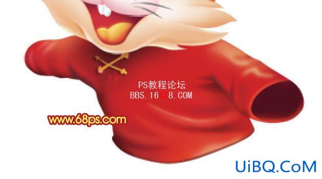 PS制作一只非常可爱的新年吉祥兔