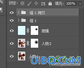 PS图像合成教程：打造一幅拳击手击碎玻璃的瞬间画面。