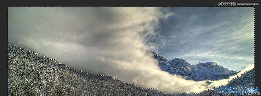 ps cs6合成魔幻怪龙场景教程