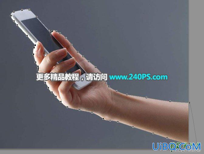 PS创意合成从手机屏幕中奔跑出来的运动人像，动感人物。