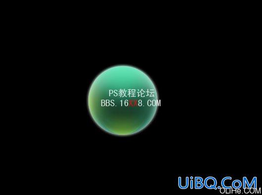 PS设计一款迷幻的圆圈光点背景
