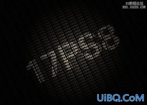 Ps字体教程-字中字