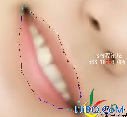 PS把漂亮的明星转手绘效果