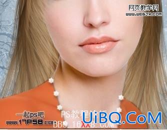 PS打造梦幻的蓝色仿手绘美女