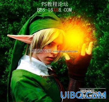 PS打造闪电球精灵特效教程