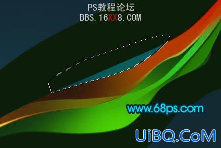 PS制作漂亮的彩色抽象飘带 PS制作漂亮的彩色抽象飘带