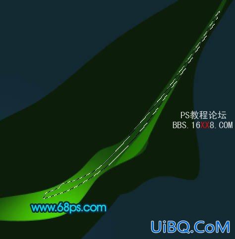 PS制作漂亮的彩色抽象飘带 PS制作漂亮的彩色抽象飘带