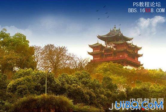 PS后期美化教程：提亮调整灰蒙蒙的风景照
