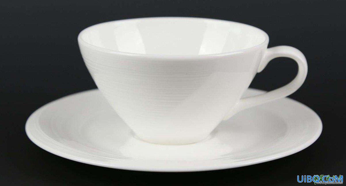 PS图片合成：创意合成茶水杯中的蓝色海洋和绿色小岛场景