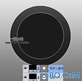 用ps制作高光质感开关按钮
