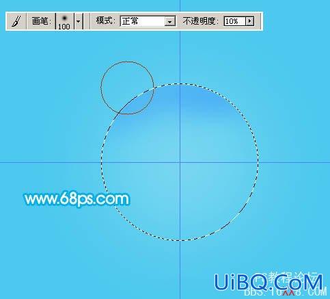 PS制作五颜六色的可爱气泡