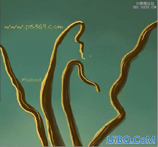 ps鼠绘月亮上的梦幻场景