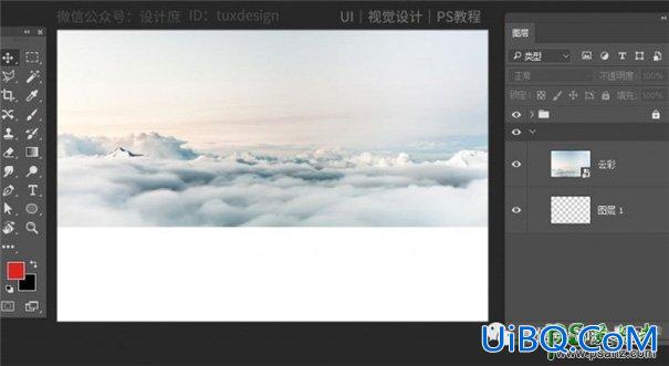 PS合成在天空云端上召唤史前巨蜥的小女孩儿场景